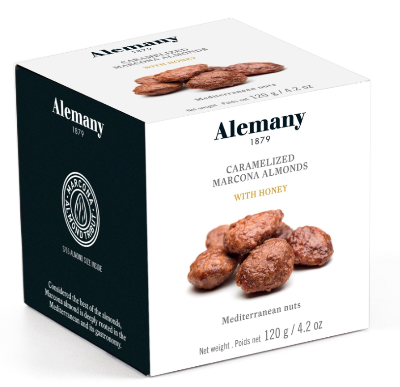 Alemany Caramelized Almonds with Honey - 120g