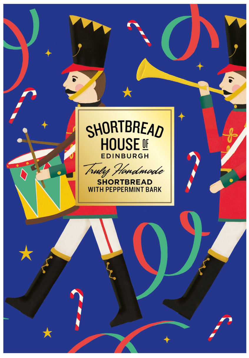 Shortbread House of Edinburgh Peppermint Bark Shortbread - 250g