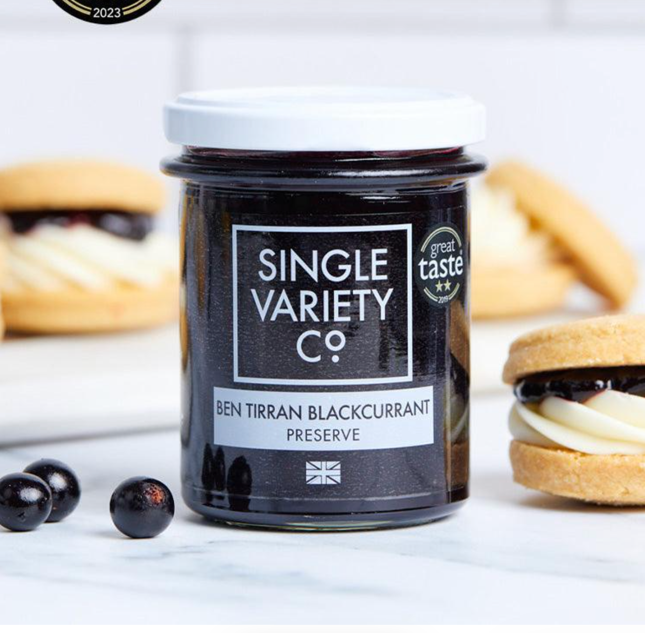 Single Variety Co. Ben Tirran Blackcurrant Preserve - 190ml