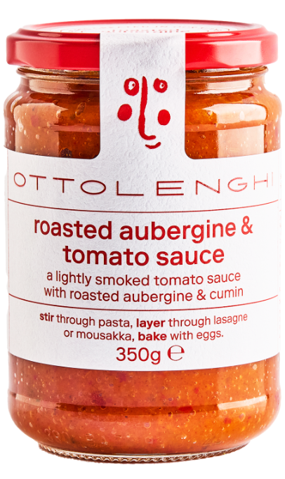Ottolenghi Roasted Aubergine Tomato Sauce - 350g