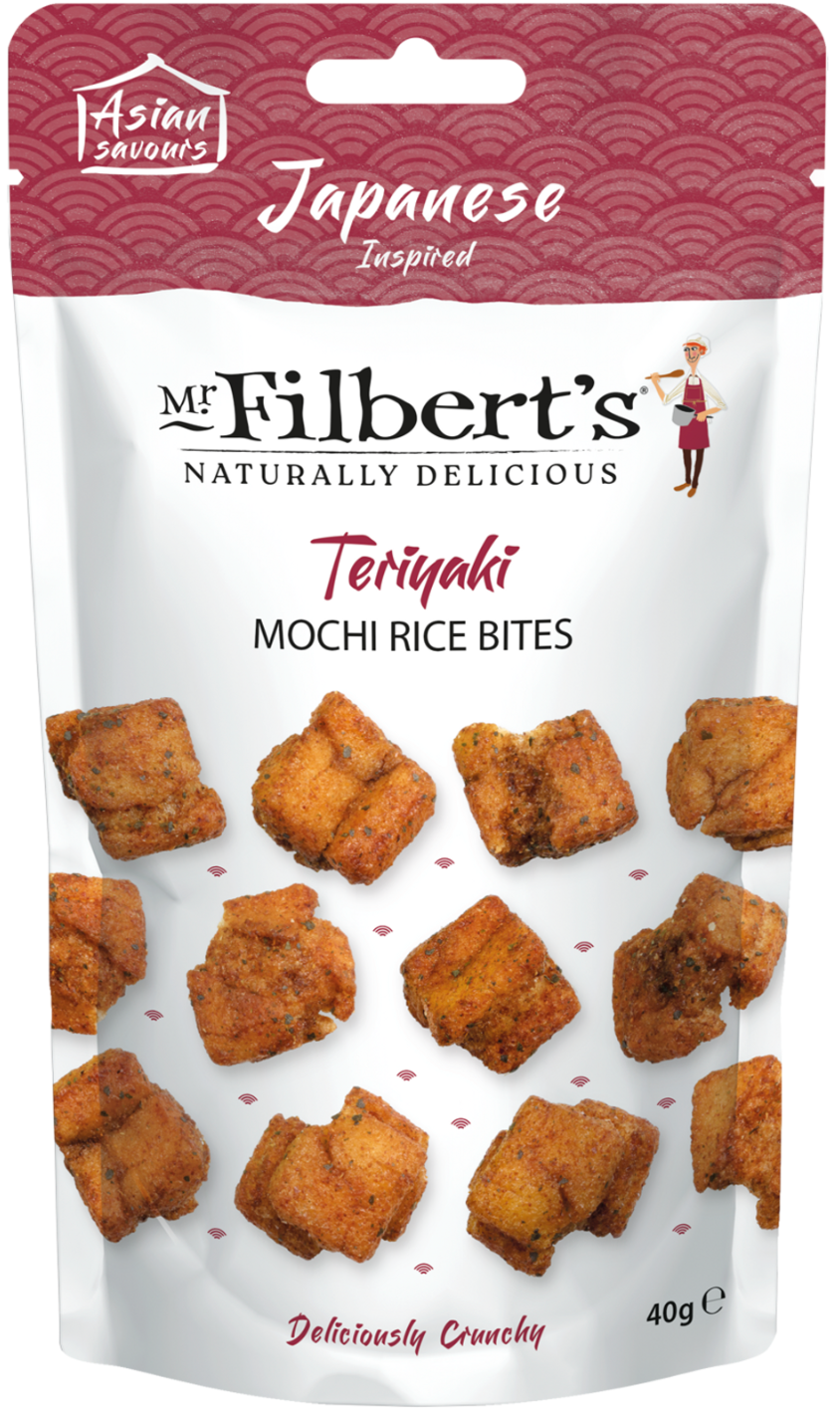 Mr. Filbert's Japanese Teriyaki Mochi Rice Bites - 40g