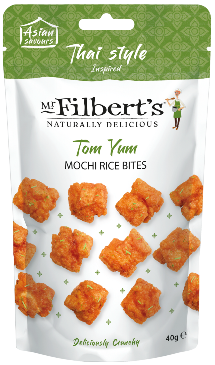 Mr. Filbert's Thai Tom Yum Mochi Rice Bites - 40g