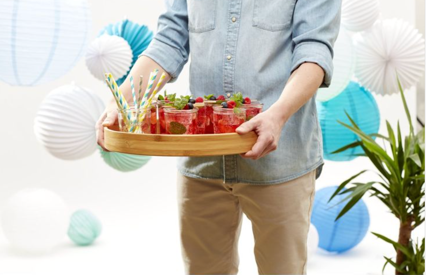 Le Parfait Jam Jar w/Orange Lid Small