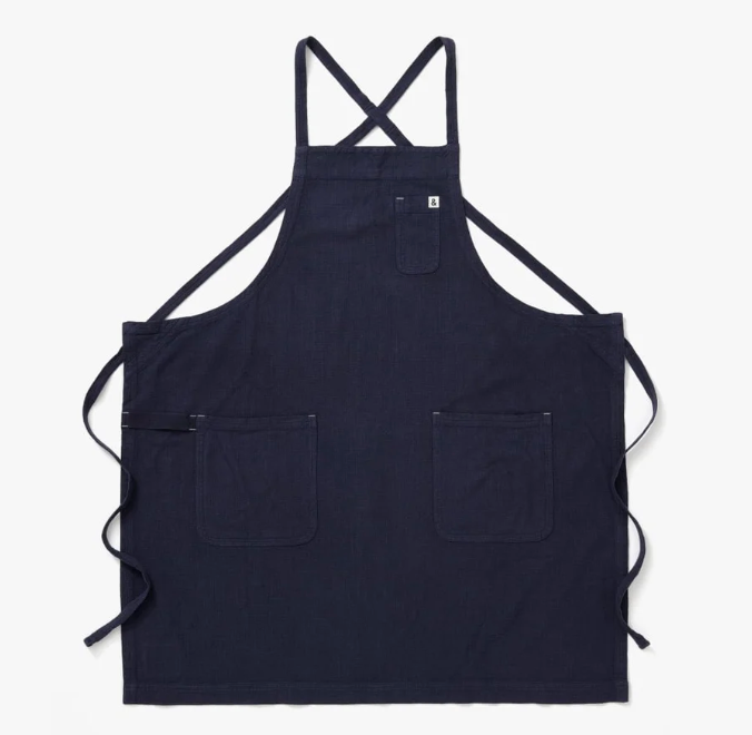 Hedley & Bennett The Minimalist Apron - Blueberry
