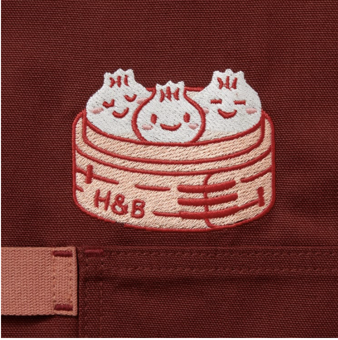 Hedley & Bennett The Essential Foodie Apron - Dim Sum