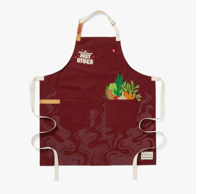 Hedley & Bennett The Essential Cassie Yeung Apron - House Red