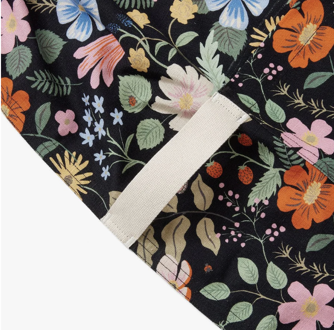 Hedley & Bennett The Pinafore Apron - Rifle Paper Co - Strawberry Fields