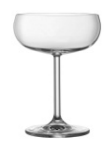Rims: Saucer Coupe Cocktail Glass 71/4oz (205ml)