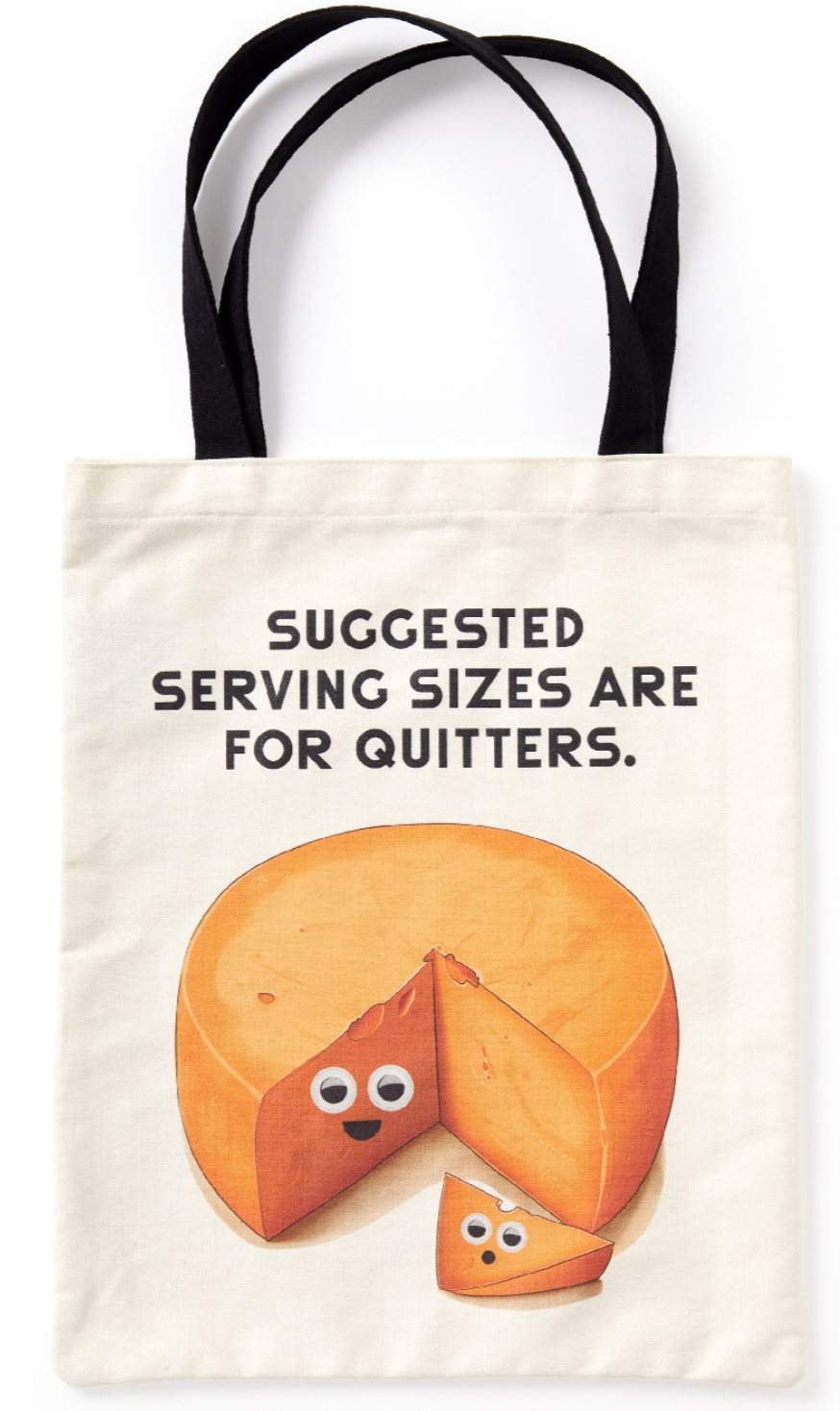 Googly Food Canvas Tote