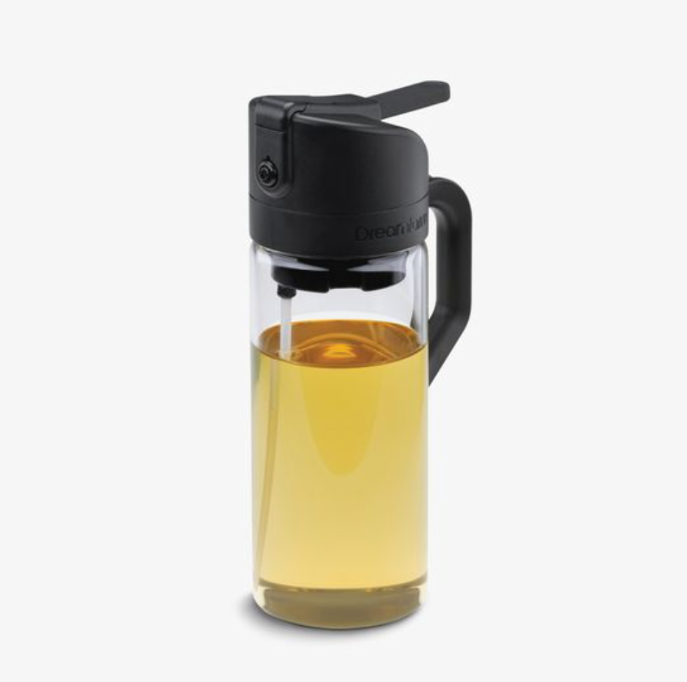 DreamFarm Oileroo Oil Sprayer Glass Bottle with Black Lid