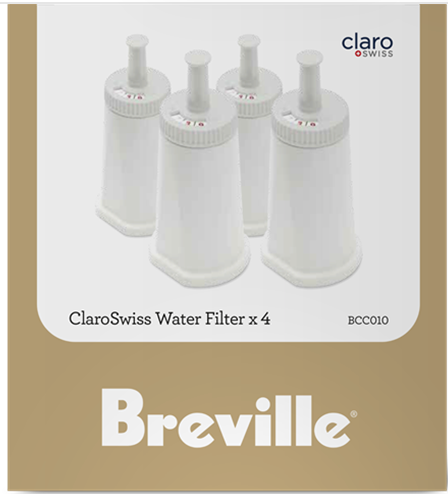 ClaroSwiss Water Filter 4 Pack - Breville