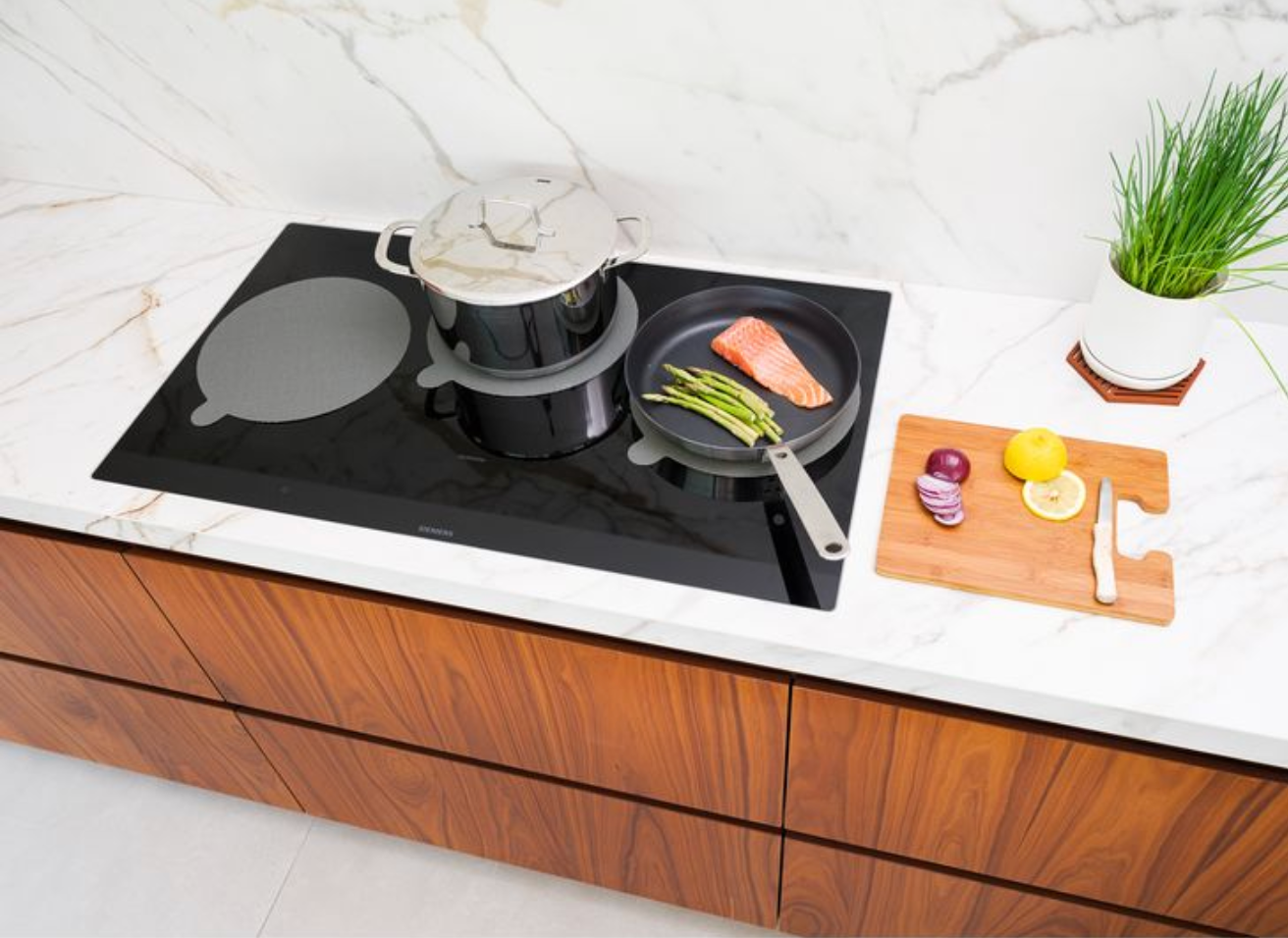 Silicone Induction Hob Protector 4/Pk