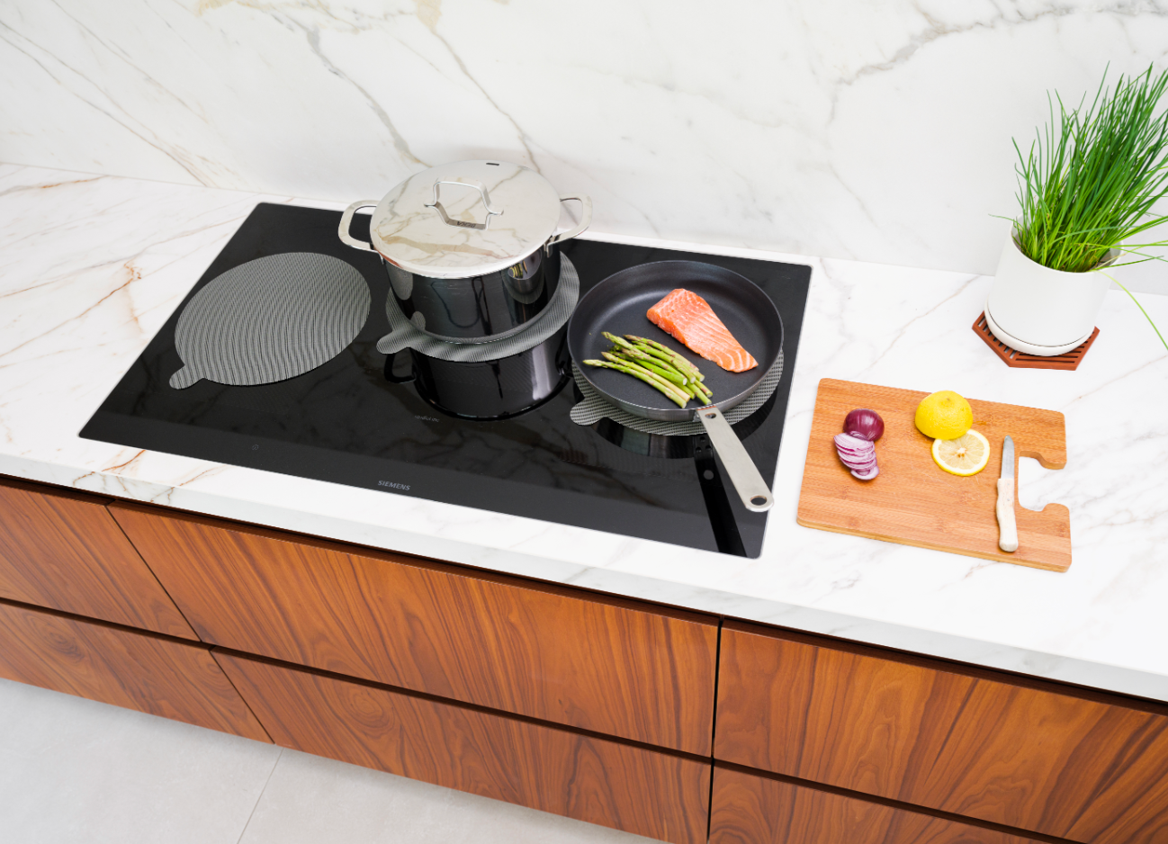 Silicone Induction Hob Protector 4/Pk