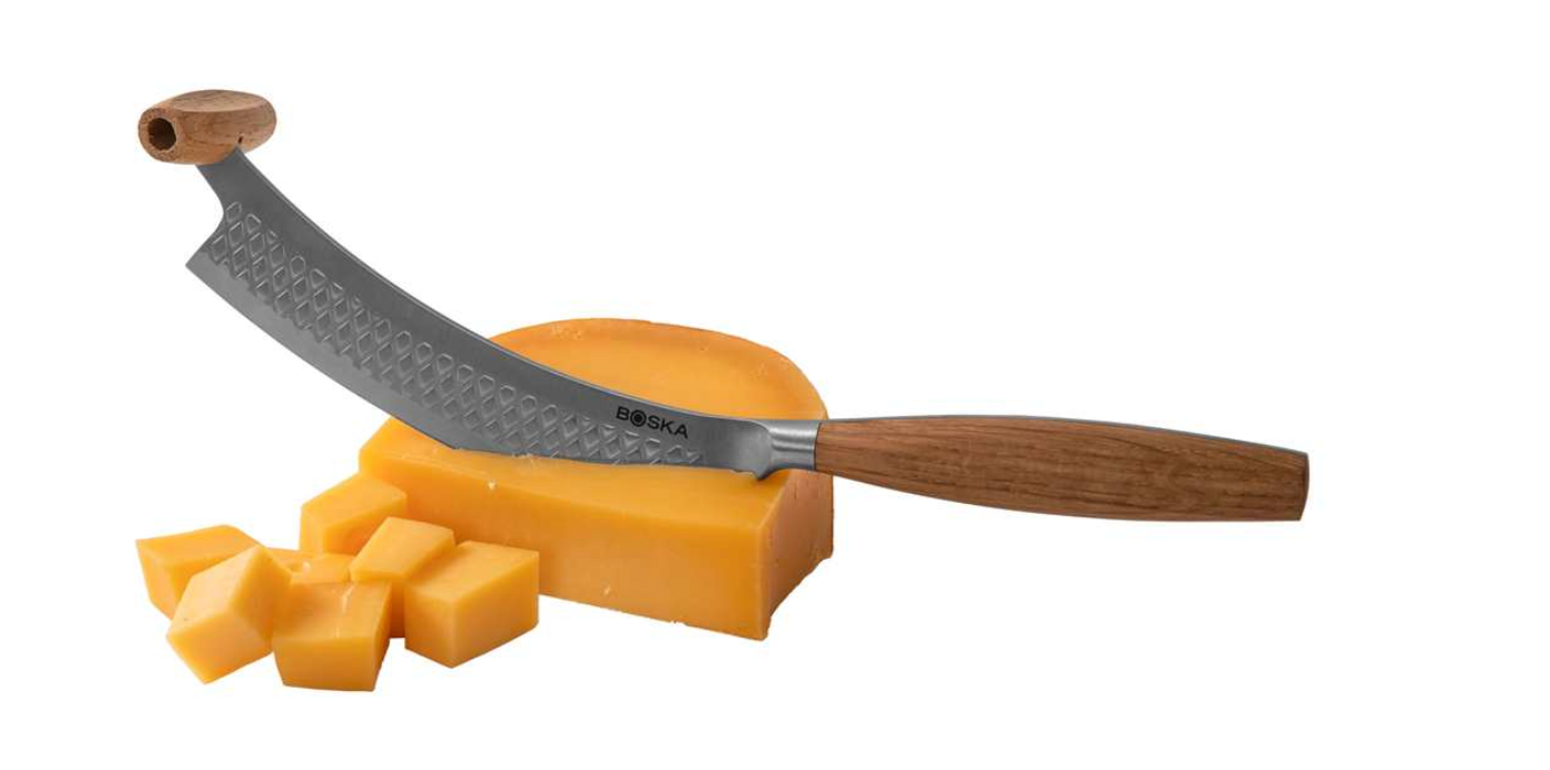 Boska Oslo+ Dutch Cheese Knife No3 with Wood Handle