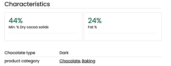 Chocolate Batons/Baking Sticks 24 count