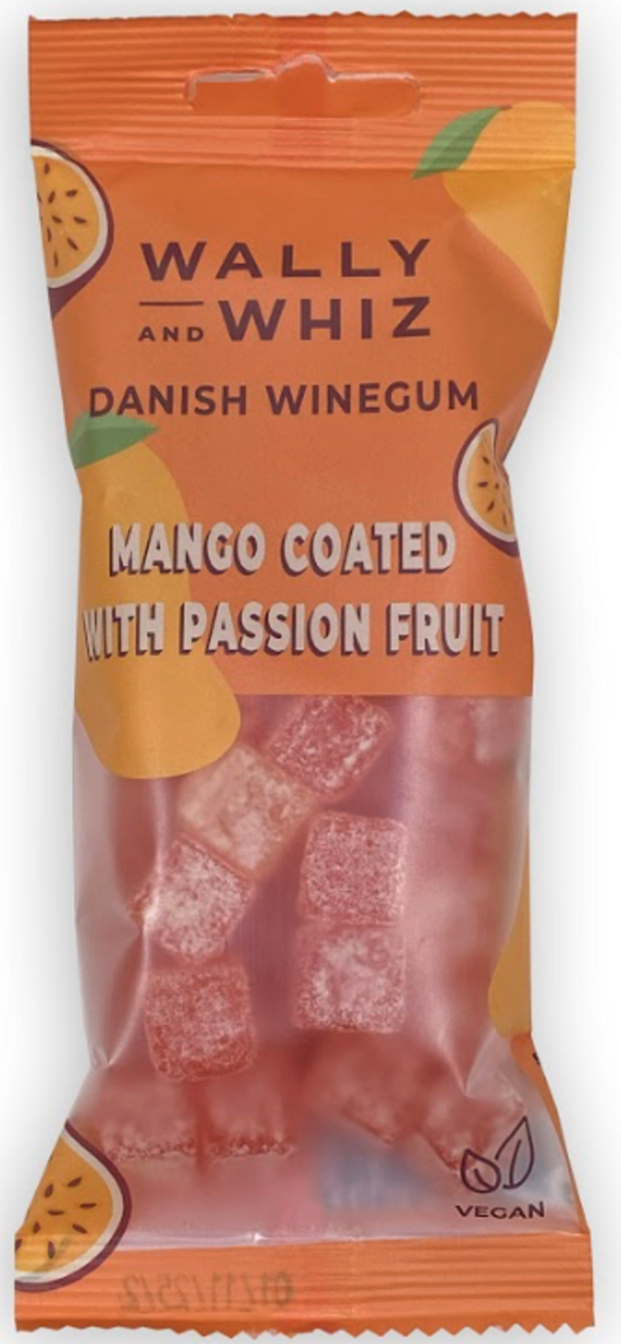 Wally & Whiz Mango with Passion Fruit Pouch 56g