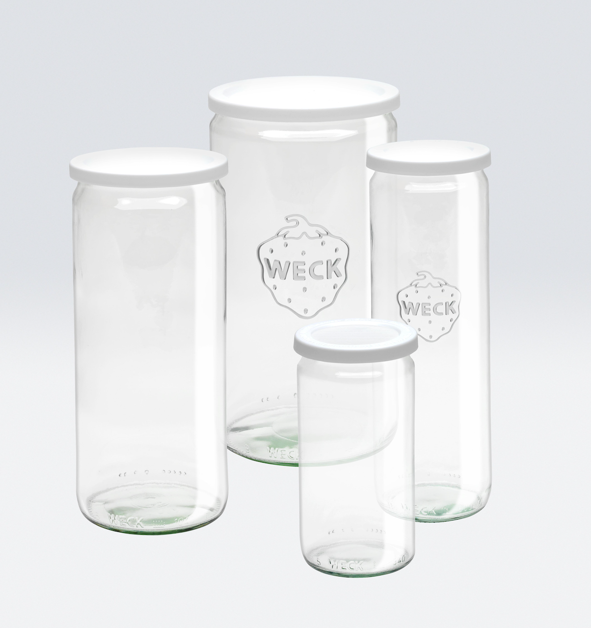 WECK White Fresh Cover - Large 5pk