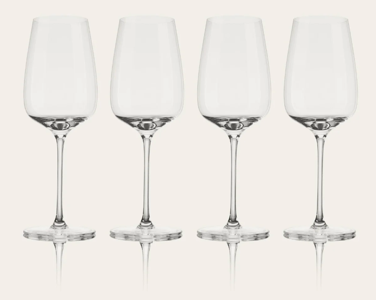 Fable Sauvignon Blanc Glasses 4pc Clear - Pro