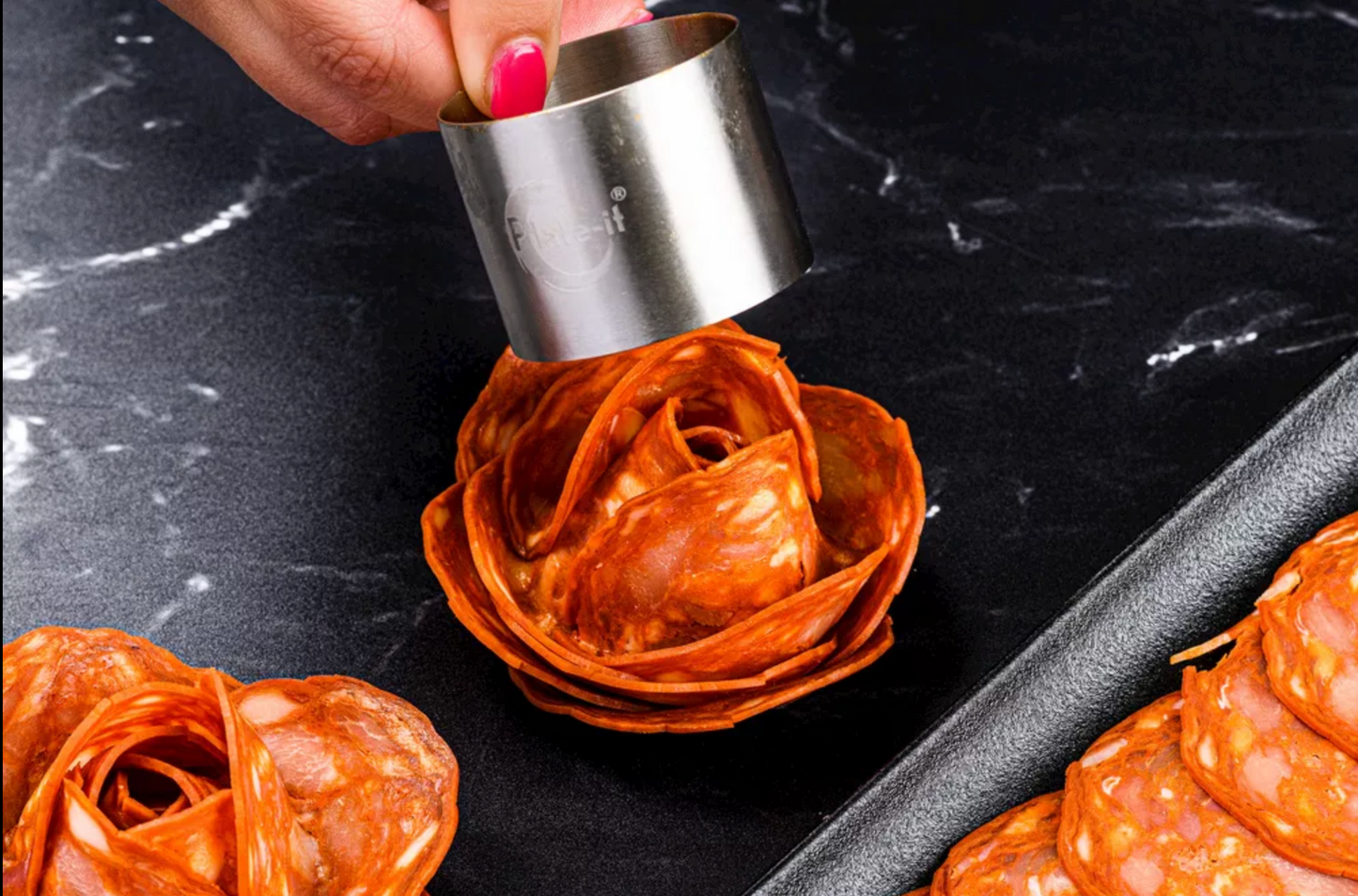 Plate-it 4-Piece Garnish Rings Set (S/S)