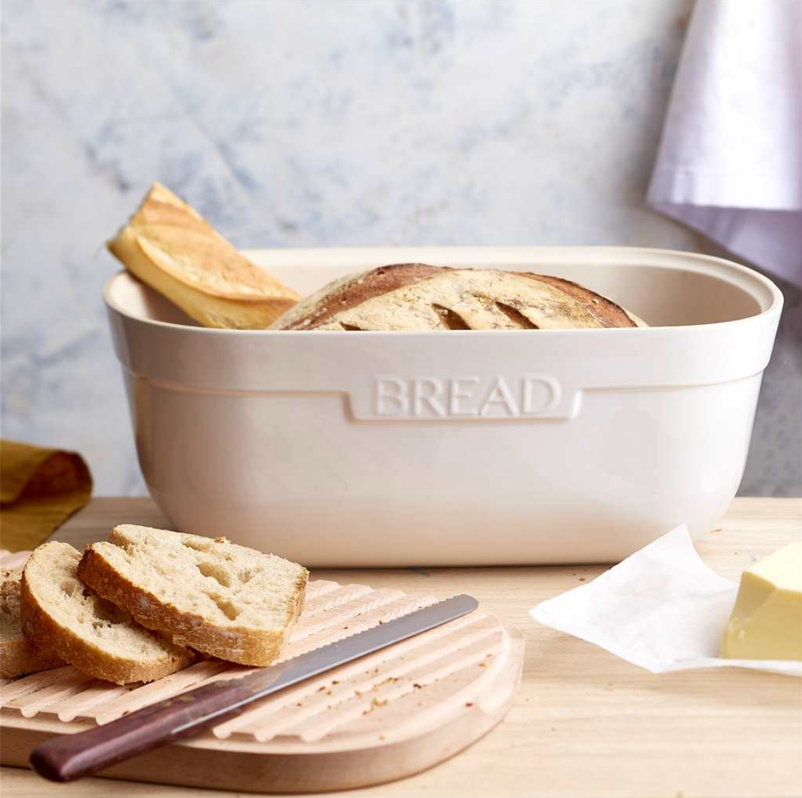 Emile Henry Bread Box - Argile
