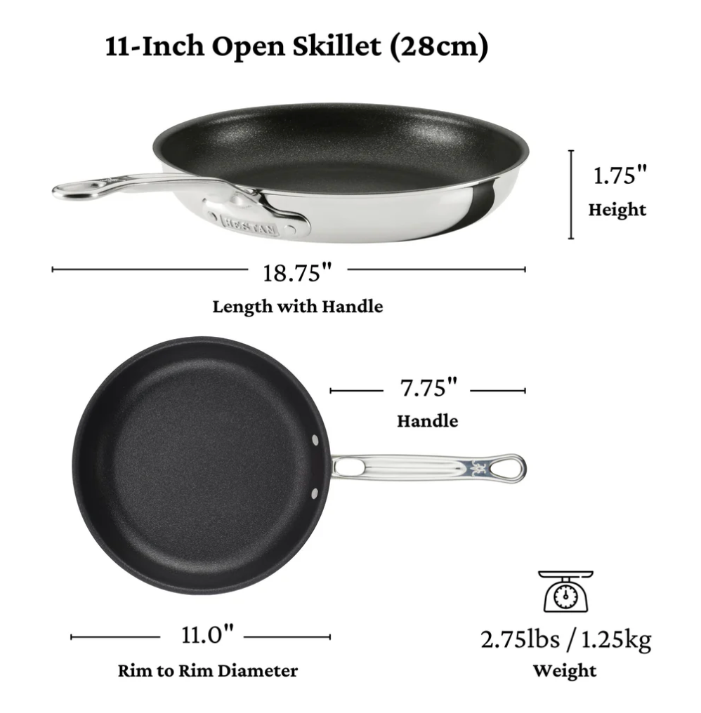 Hestan ProBond Luxe Titum Non-Stick Skillets - 2pk