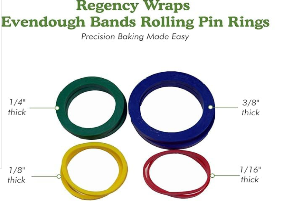 Regency Wraps Evendough Rolling Pin Bands - 4 sizes