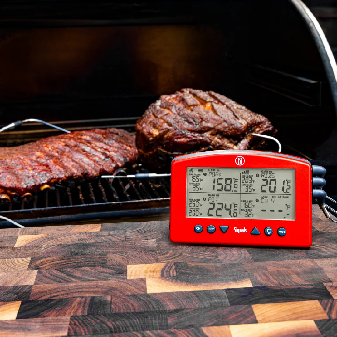 ThermoWorks Signals BBQ Alarm Thermometer with WiFi & Bluetooth Wireless Technology