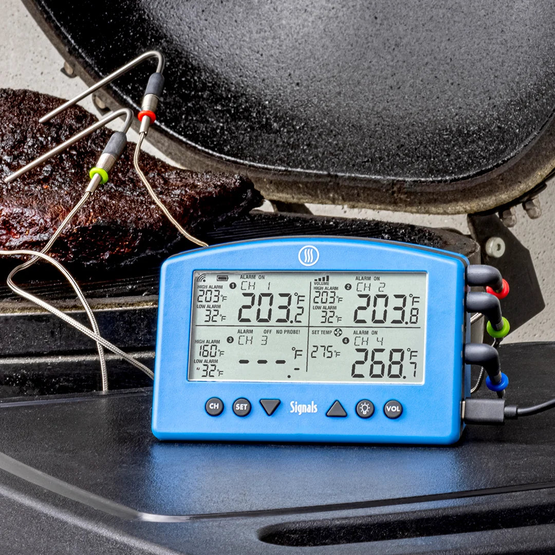 ThermoWorks Signals BBQ Alarm Thermometer with WiFi & Bluetooth Wireless Technology