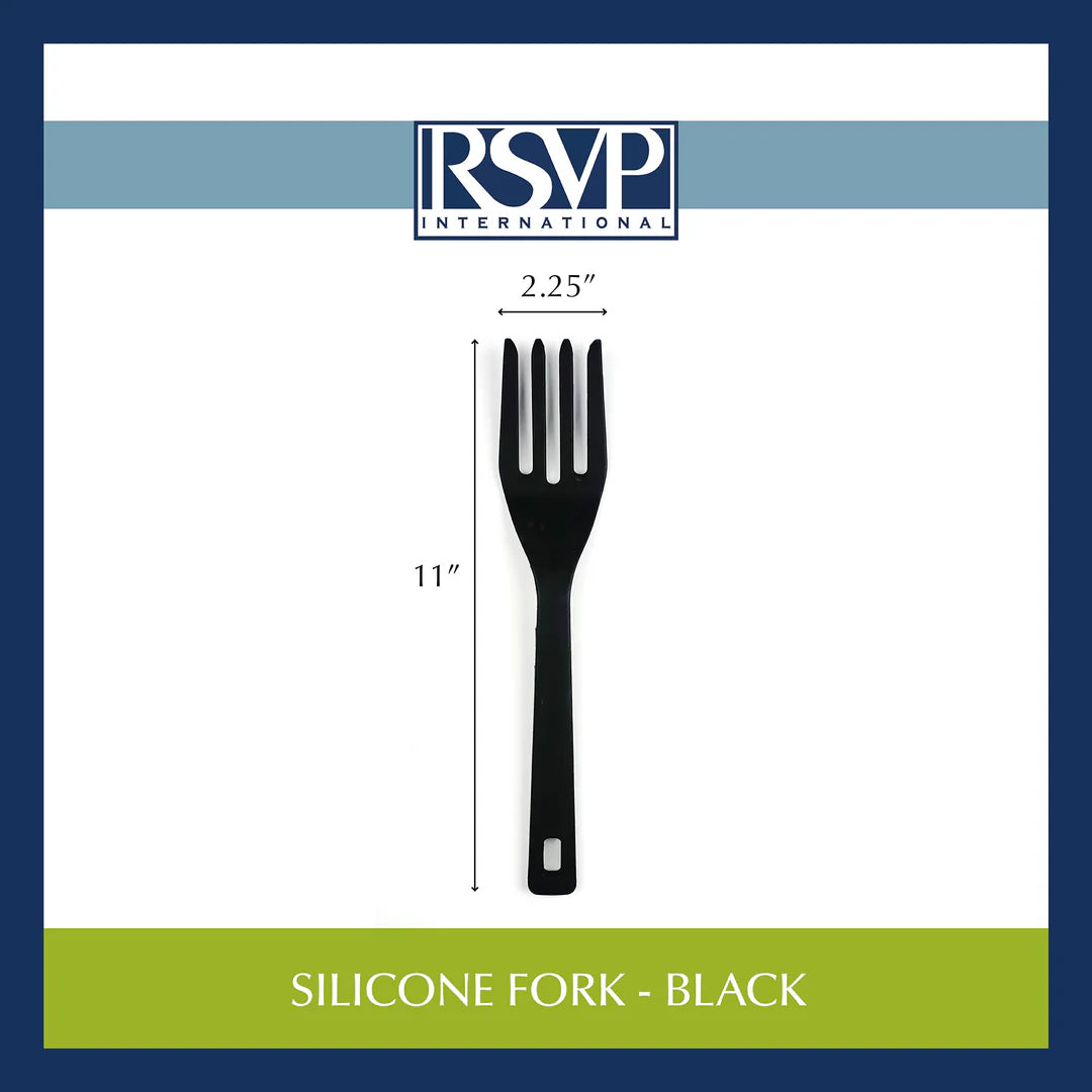Silicone Fork - Black