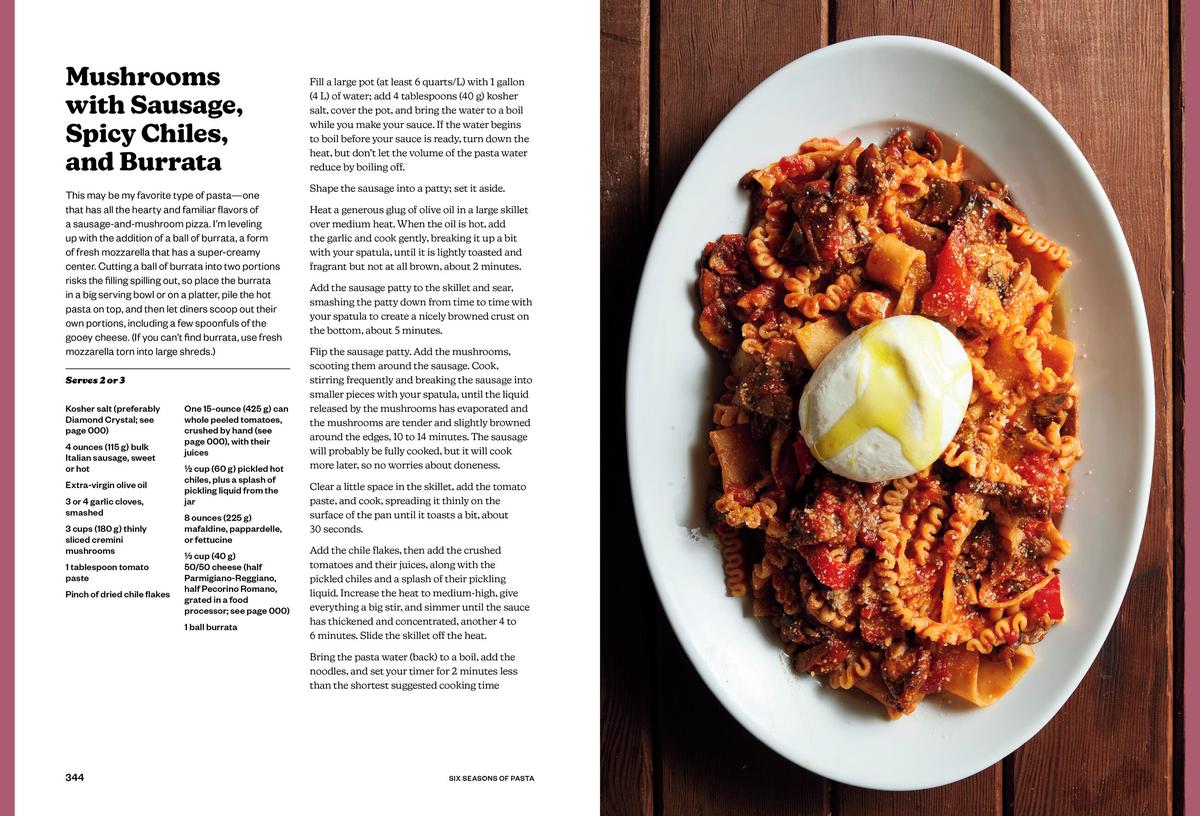Six Seasons of Pasta: A New Way with Everyone's Favorite Food - Joshua Mcfadden with Martha Holmberg