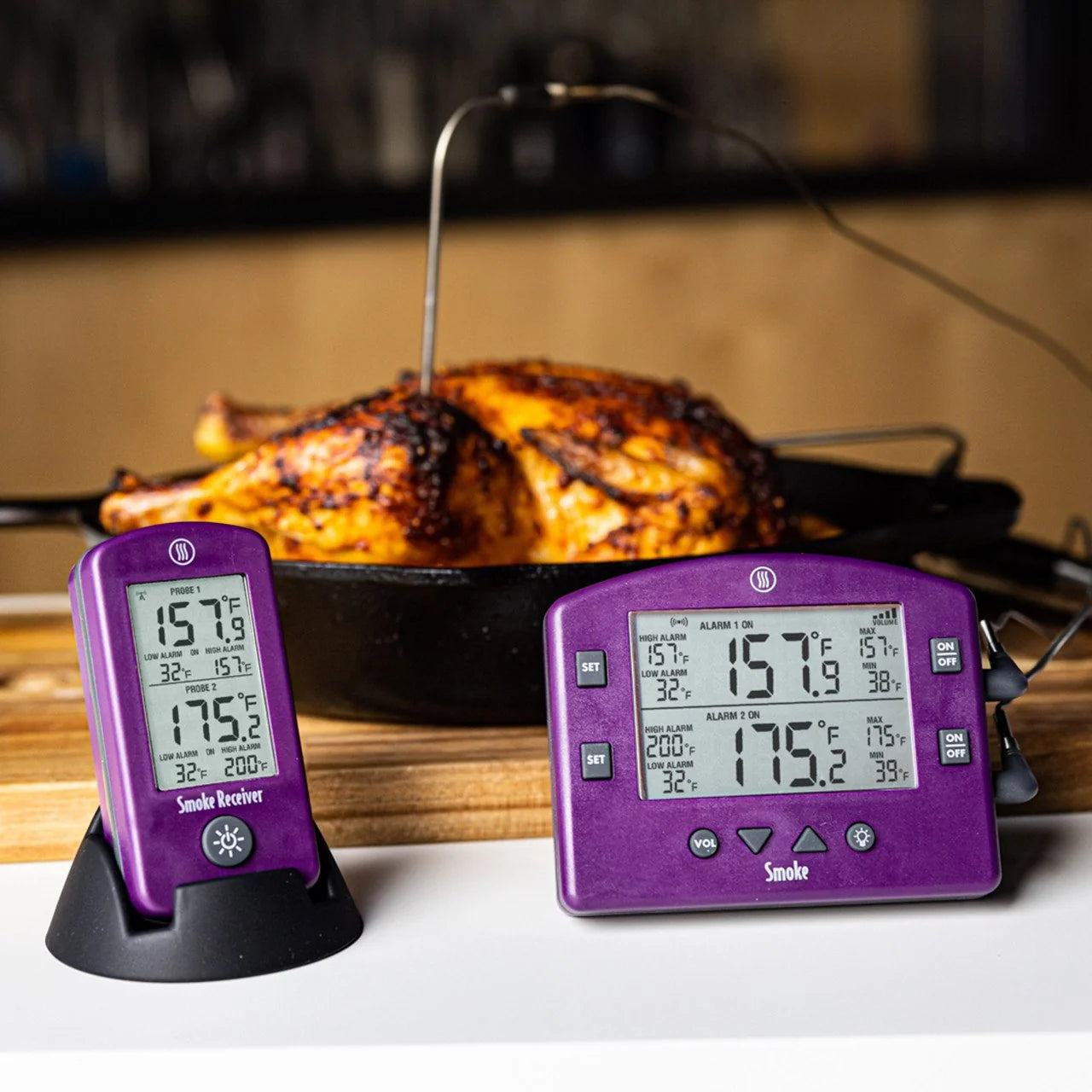 ThermoWorks Smoke Remote BBQ Alarm Thermometer