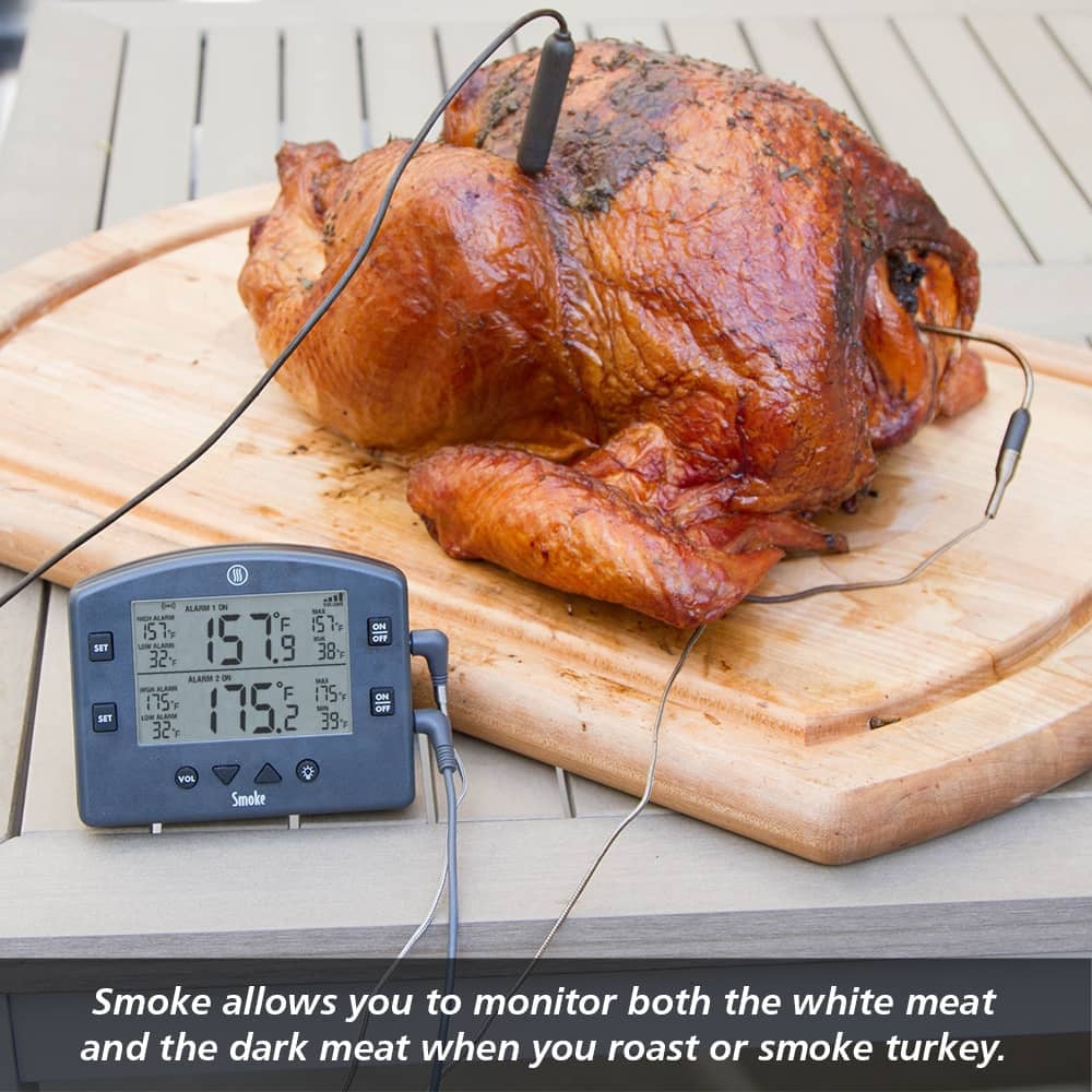 ThermoWorks Smoke Remote BBQ Alarm Thermometer