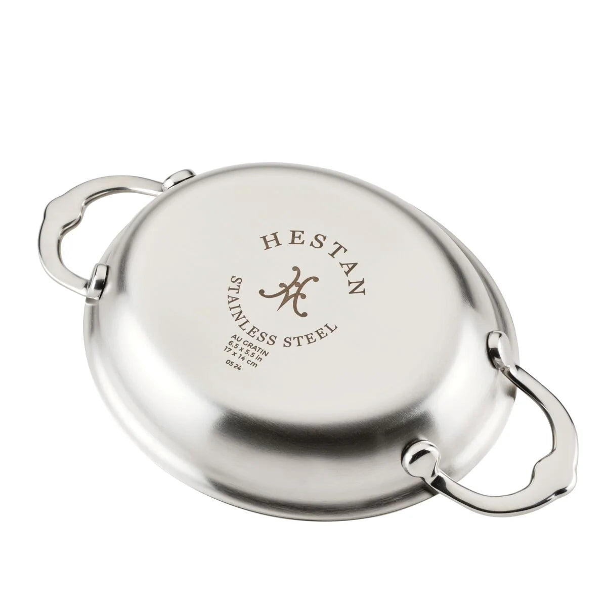 **Sale** Hestan Provisions Stainless Steel Small Au Gratin - Set of 2