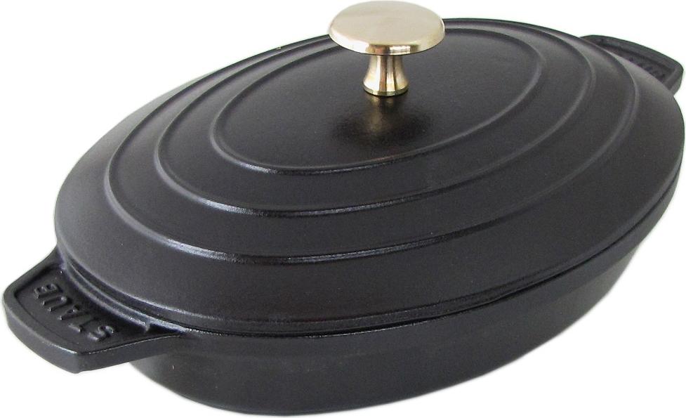 Staub Oval Hot Plate w Lid