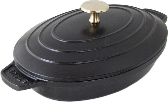 Staub Oval Hot Plate w Lid