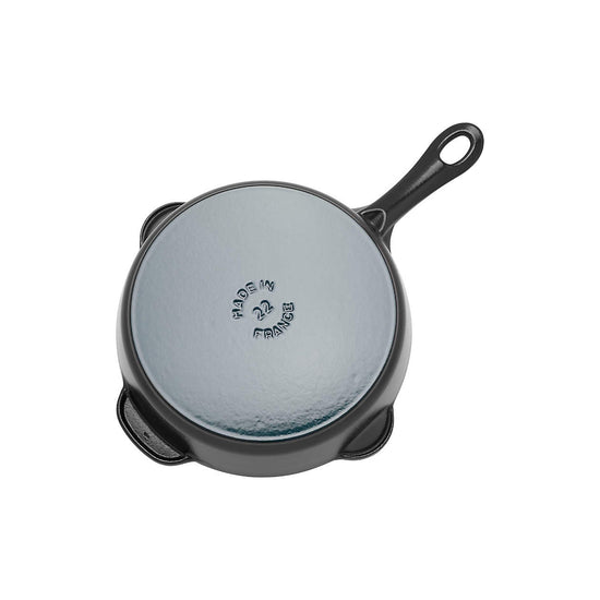 Staub 8.5"/22cm Traditional Deep Fry Pan Black