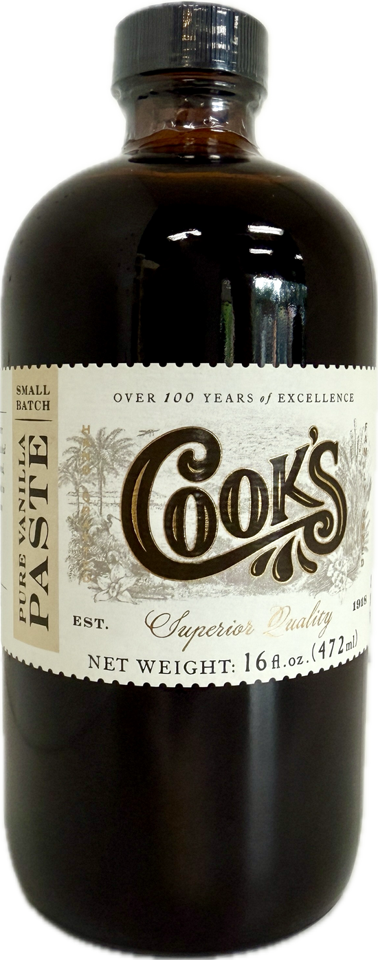Pure Vanilla Bean Paste - Puree: 16oz