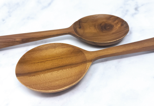 TEAK IT EASY Teak Salad Serving Spoon 9.5"