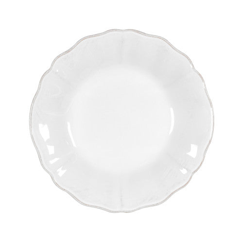 Costa Nova Alentejo Soup/Pasta Plate White - 9.6in
