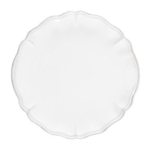 Costa Nova Alentejo Dinner Plate 10.6in - White