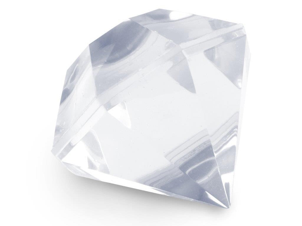 Tovolo Faceted Diamond Ice Mold S/2 - Capri Blue