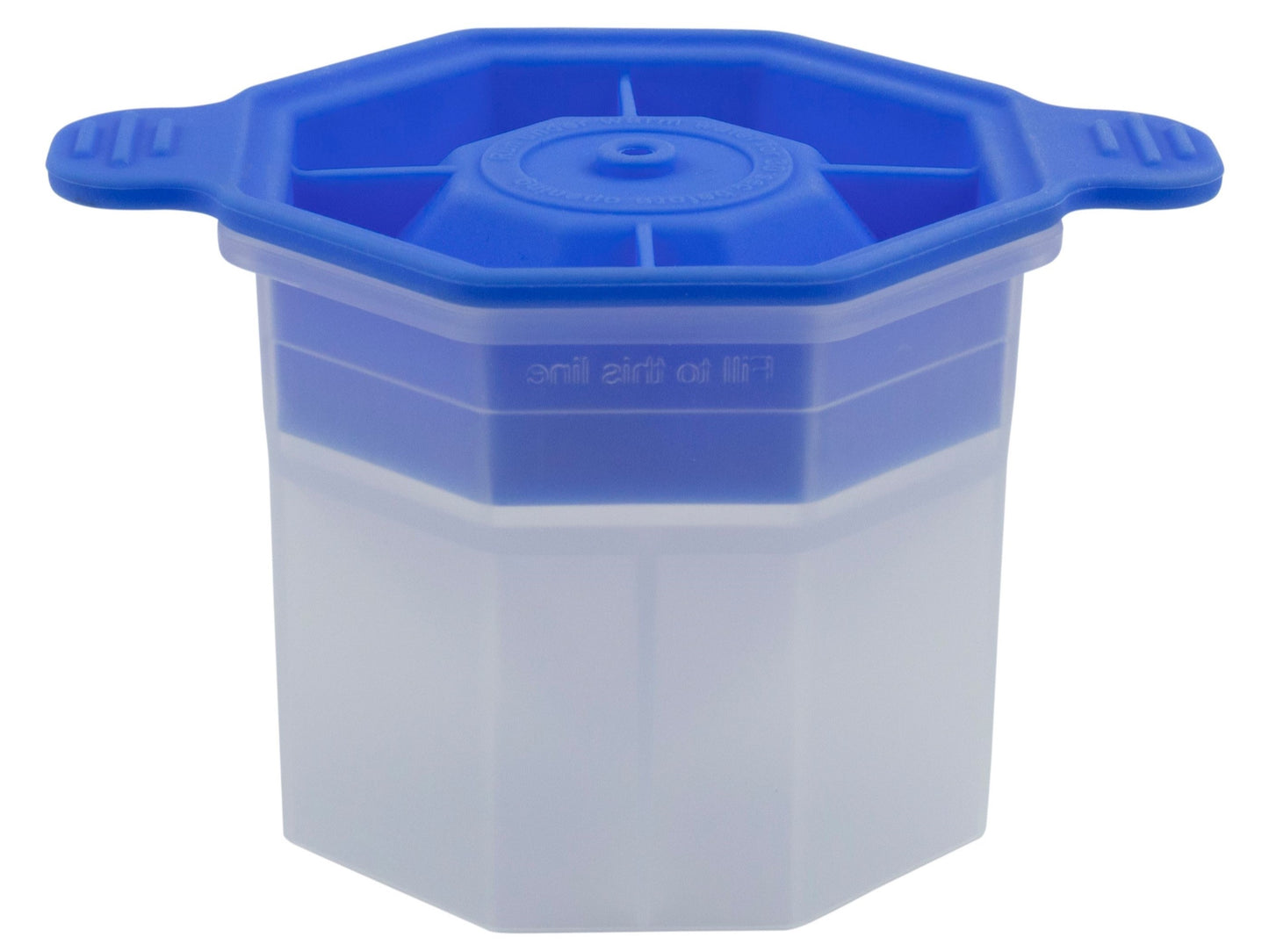 Tovolo Faceted Diamond Ice Mold S/2 - Capri Blue