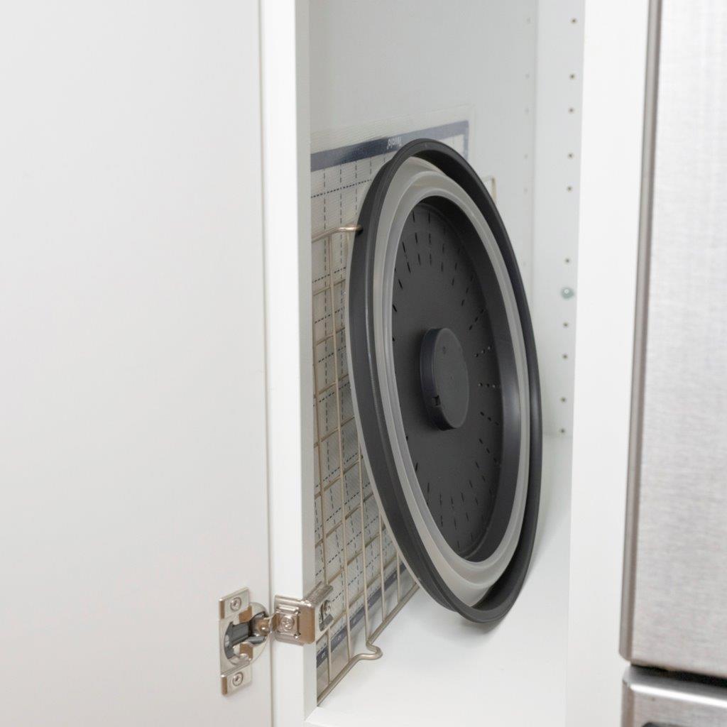 TOVOLO Microwave Collapsible Food Cover LG - Charcoal