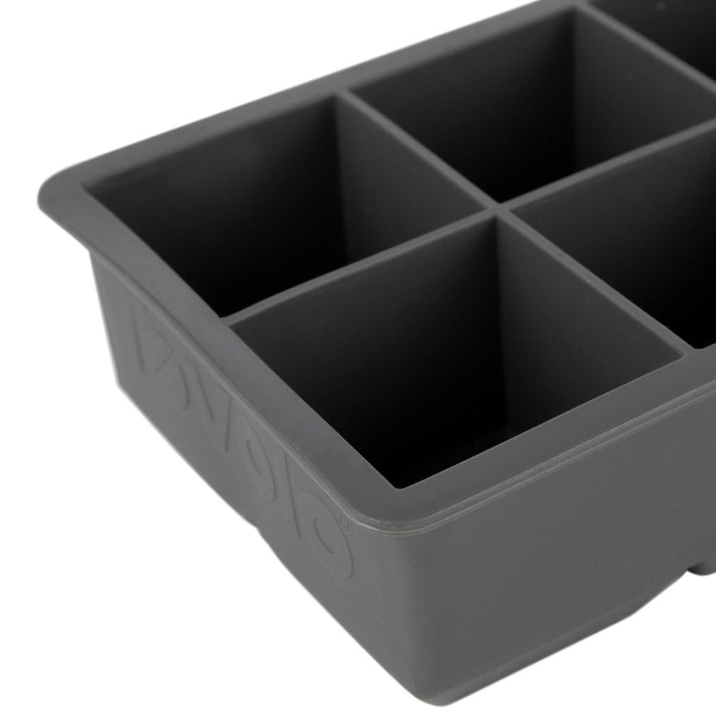 TOVOLO® King Cube Silicone Ice Tray - Charcoal