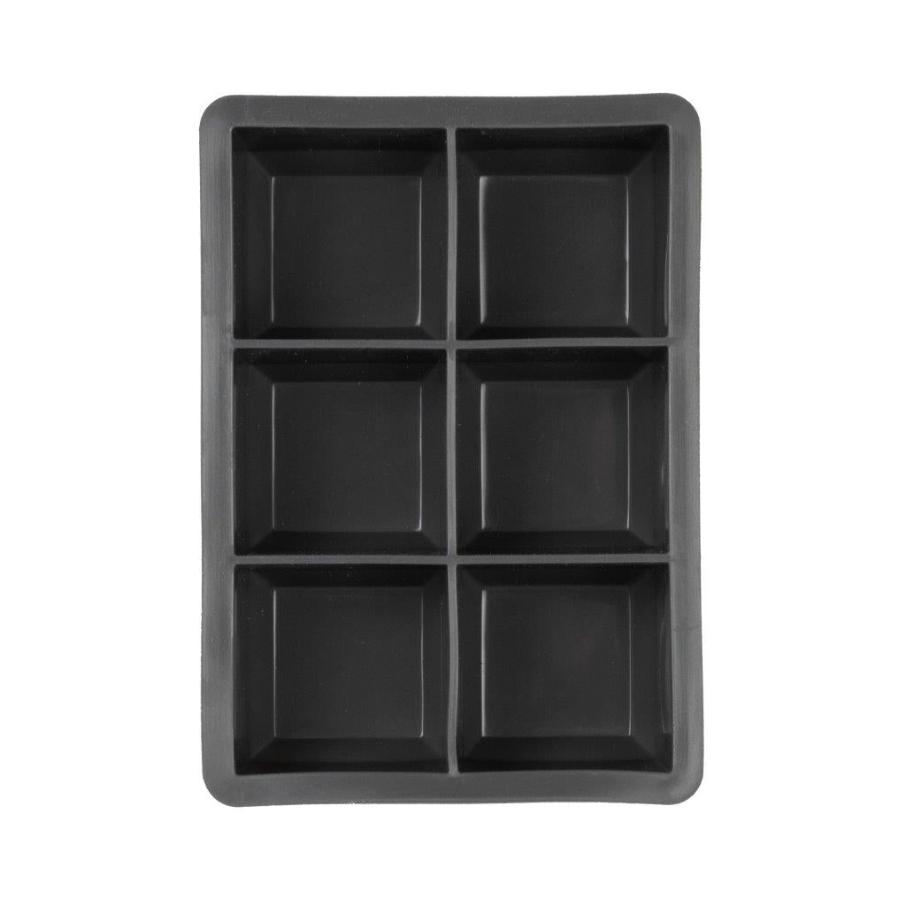 TOVOLO® King Cube Silicone Ice Tray - Charcoal