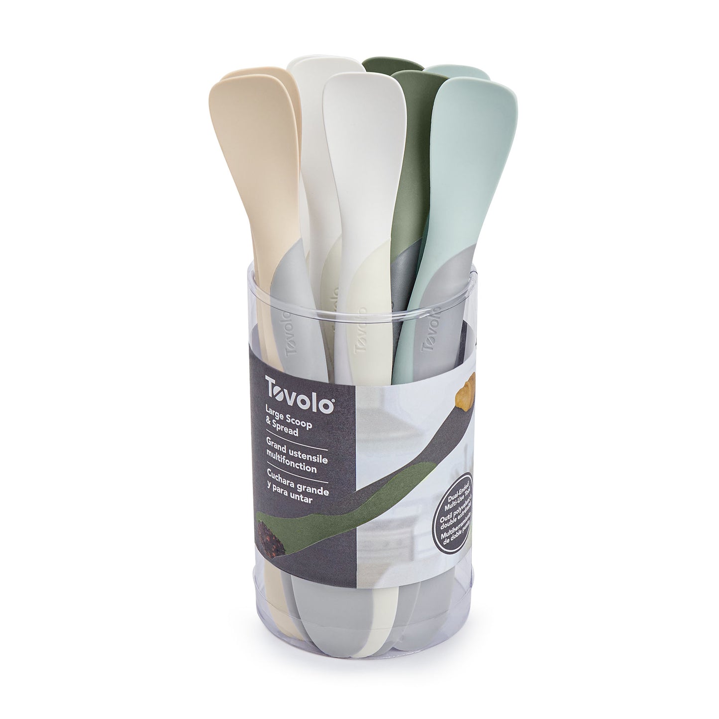 Tovolo Large Scoop & Spread 11" - assorted soft colours