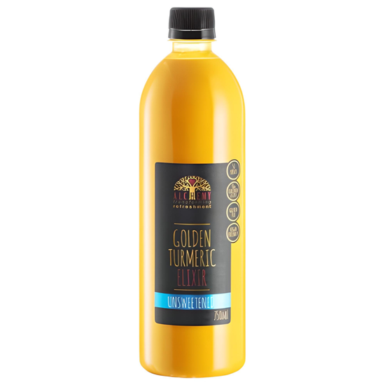 Alchemy Unsweetened Golden Turmeric Elixir 750ml