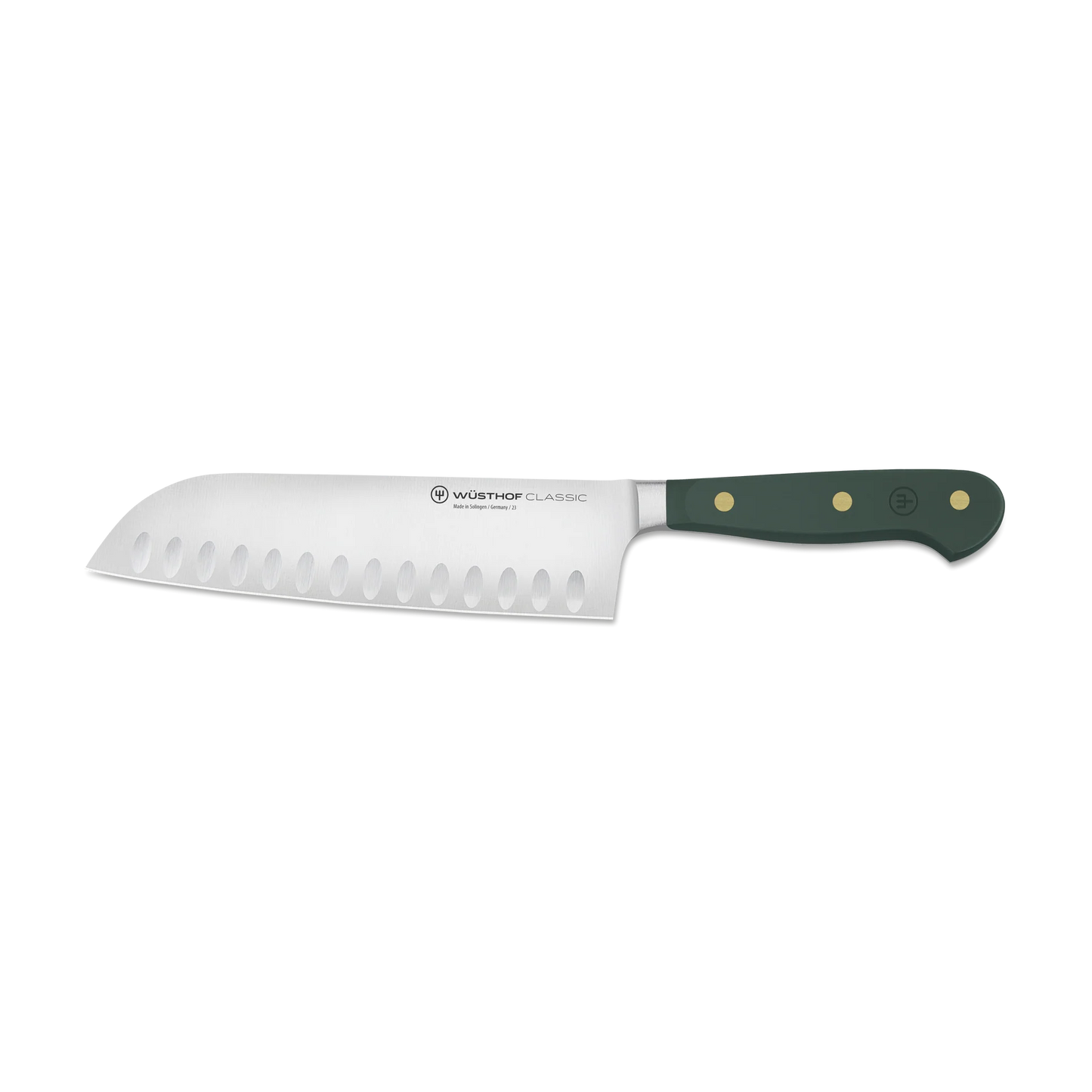 Wusthof 7" Hollow Ground Santoku Knife - Classic Fresh Rosemary