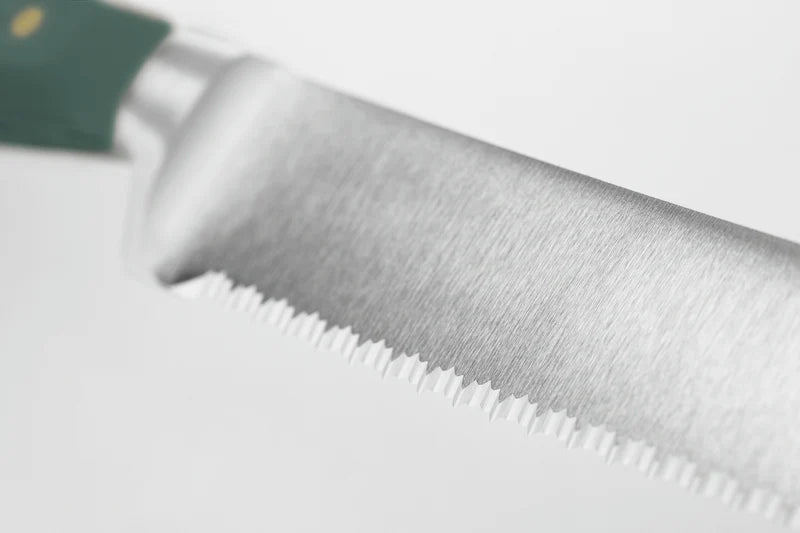 Wusthof 9" Double Serrated Bread Knife - Classic Fresh Rosemary