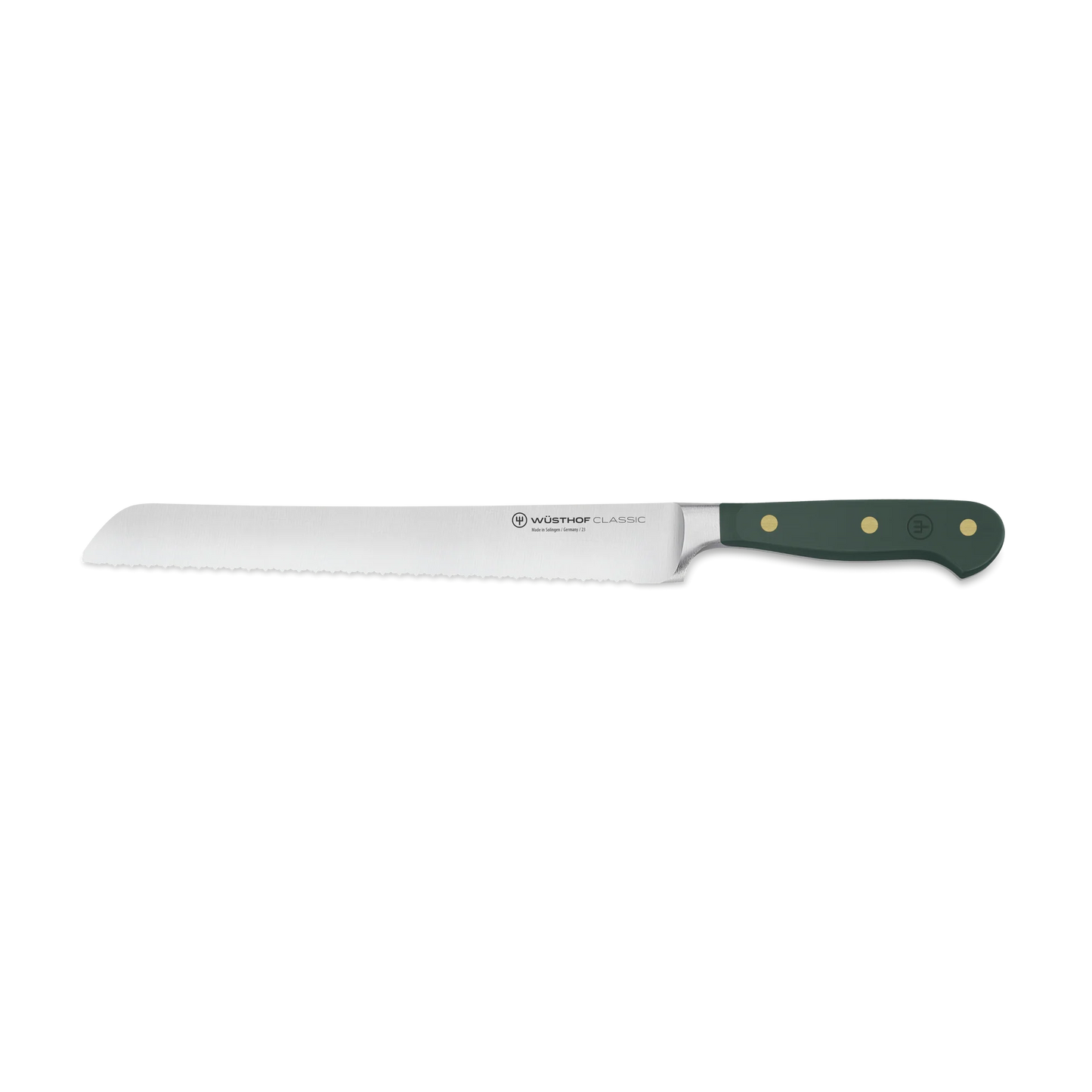 Wusthof 9" Double Serrated Bread Knife - Classic Fresh Rosemary